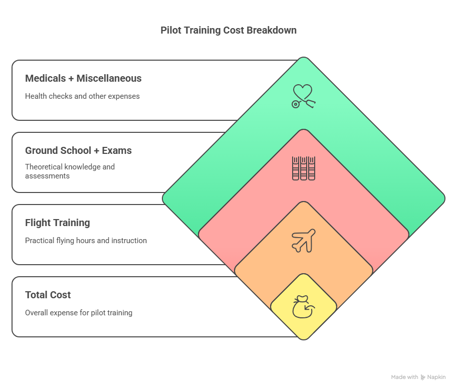 Cost of Pilot Training in India